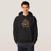 Hello Third Grade Team 3rd Graderainbow Welcome Ba Hoodie (Voorkant volledig)