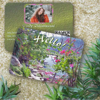 Hello Trail 821 QR Calling Card Contactkaartje