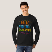 Hello Virtual 2nd grade   Back to School 2020 T-shirt (Voorkant volledig)