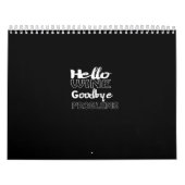 hello wine goodbye problems kalender (Hoes)