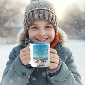 Hello Winter Personalized Mug