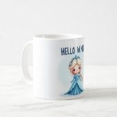 Hello Winter Princess Mug Koffiemok (Voorkant links)