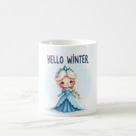 Hello Winter Princess Mug Koffiemok