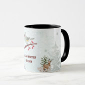 Hello Winter Season Mug – Cozy Hot Cocoa & Snow  Mok (Voorkant rechts)