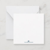 Hello World - faire-part de naissance avec photo (Dos)