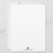 Hello World - faire-part de naissance avec photo (Dos)