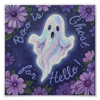 HelloGhost Foto Afdruk
