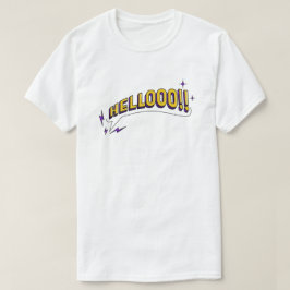 HELLOOO! T-shirt - wit