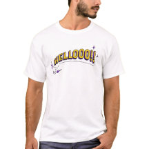 HELLOOO! T-shirt - wit