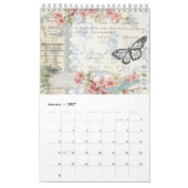 hellosusan Designs Calendrier 12 mois 2026 (Jan 2027)
