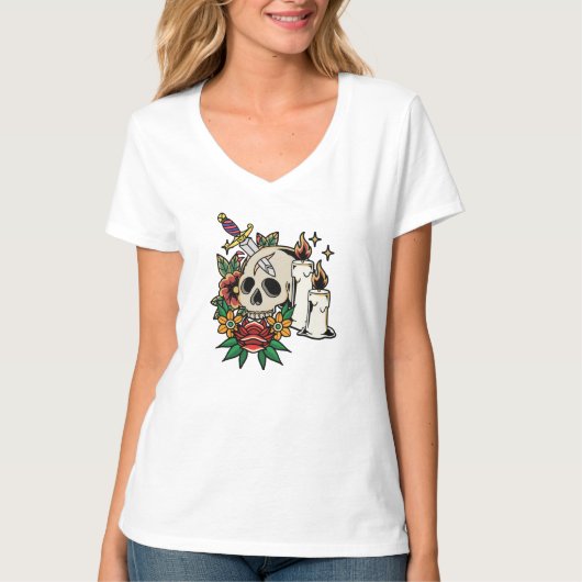Helloween Tattoo T-shirt (Voorkant)