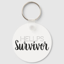 Hellp Syndrome Survivor Sleutelhanger Black