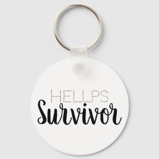 Hellp Syndrome Survivor Sleutelhanger Black