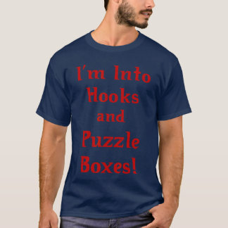 Hellraiser Geïnspireerde Haken en Puzzel Boes Horr T-shirt