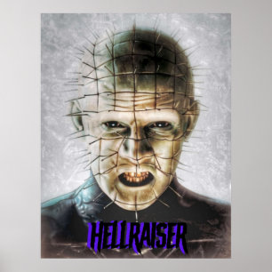 Hellraiser Pinhead Horror Poster