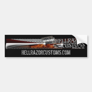 HellRazorCustoms.Com de Bumpersticker