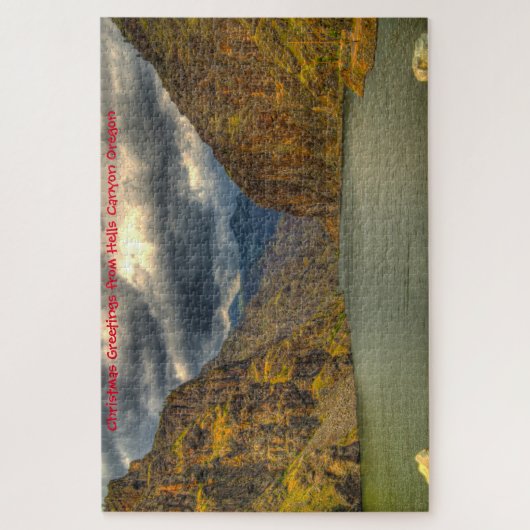 Hells Canyon Oregon. Jigsaw Puzzle (Vertical)