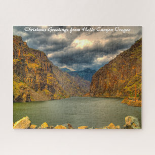 Hells Canyon Oregon. kerstcadeautjes Legpuzzel