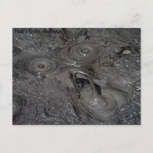 Hell's Gate Mud Pool Briefkaart