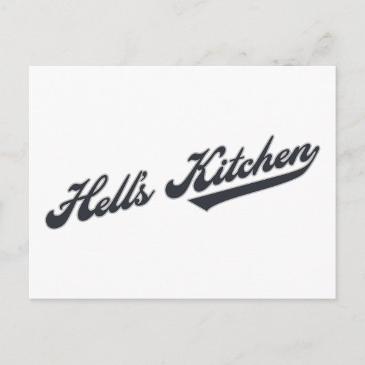 Hell's Kitchen Briefkaart (Voorkant)