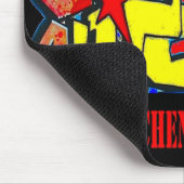 Hell's Kitchen NYC Street Graffiti Muismat (Hoek)