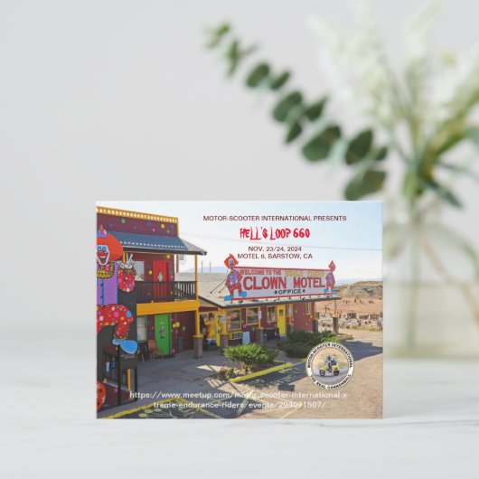 HELL'S LOOP 2024 BRIEFKAART (Staand voorkant)