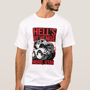 Hell's Revenge Moab Utah Off Road 4x4 Adventure T-shirt