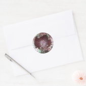 Hellsfire Anemone Ronde Sticker (Envelop)