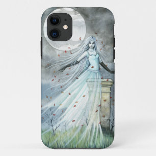 Hellspectuur paranormale gotische fantasie kunst iPhone 11 hoesje