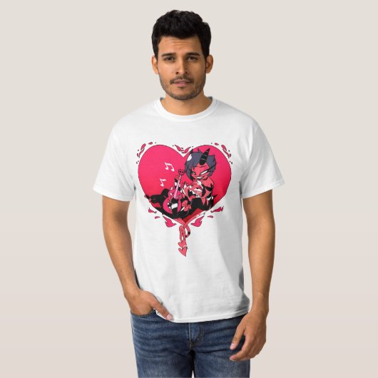 Helluva Boss Moxxie en Millie T-shirt (Voorkant volledig)