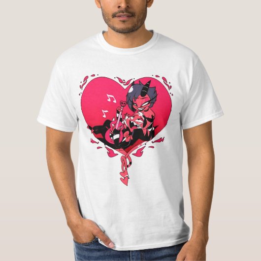 Helluva Boss Moxxie en Millie T-shirt (Voorkant)