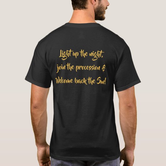 Helly Aa! Met Licht omhoog! T-shirt (Achterkant)