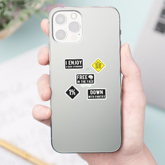 Helm II-Sticker motorfiets Sticker (Telefoon)