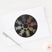 Helm of Awe Beer Pride Sticker (Envelop)