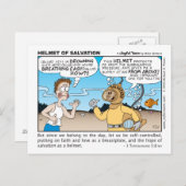 Helm of Salvation briefkaart (Voorkant / Achterkant)