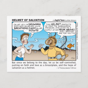 Helm of Salvation briefkaart
