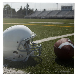 helm voor football en football op het gebied van f tegeltje