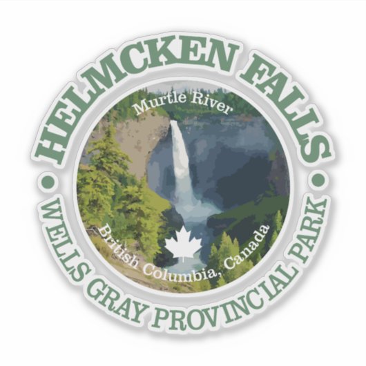Helmcken Herfsten (rd) Sticker (Voorkant)