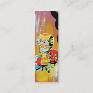 Helmet Boy Profile Card Mini Visitekaartje