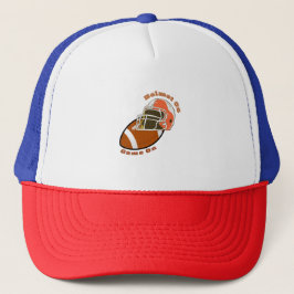 Helmet On, Game On – Amerikaanse Football Vibes Trucker Pet