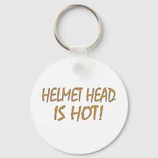Helmhoofd is heet sleutelhanger