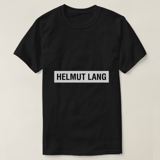 HELMUT LANG LOGO T-SHIRT Classic T-Shirt (Design voorkant)