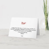 Helmut Notecards Kaart (Achterkant)