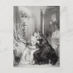 Heloise en Abelard Briefkaart