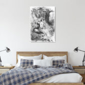 Heloise en Astrolabius Canvas Afdruk (Insitu (Slaapkamer))