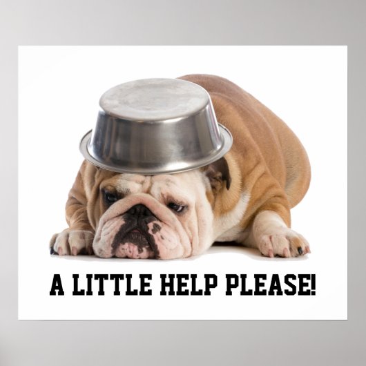 Help-aanvraag Poster (Voorkant)