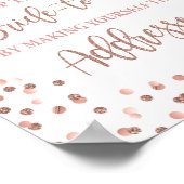 Help Bezige bride om zelf geadresseerd Roos te mak Poster (Hoek)