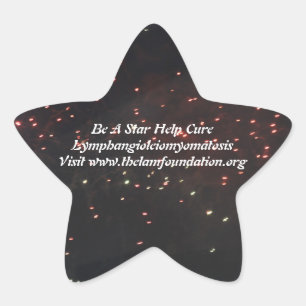 Help bij lymfangioleiomyomatose tickers ster sticker