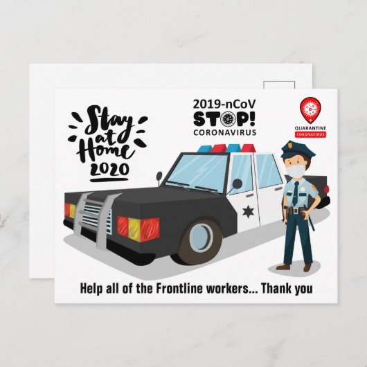 Help - Briefkaart (Voorkant / Achterkant)