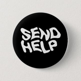 HELP-Button VERZENDEN Ronde Button 5,7 Cm